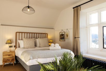 A bedroom at Windermere Retreat, Cumbria