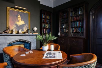 A dining room at Windermere Retreat, Cumbria