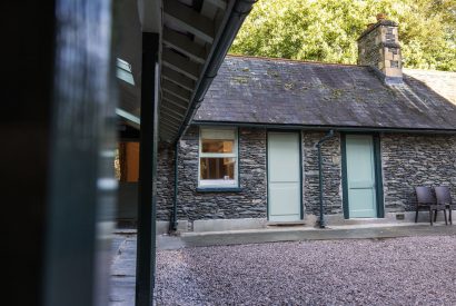 The exterior of Windermere Retreat, Cumbria