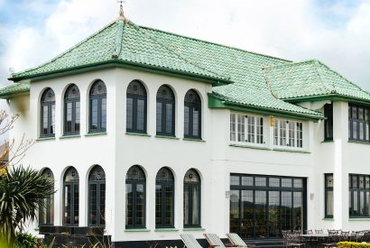 The exterior of Christie Mansion, Isle of Wight