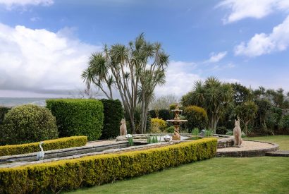 The garden at Christie Mansion, Isle of Wight