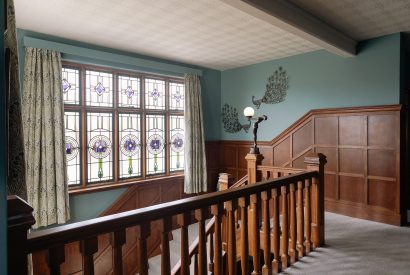 The hallway at Christie Mansion, Isle of Wight