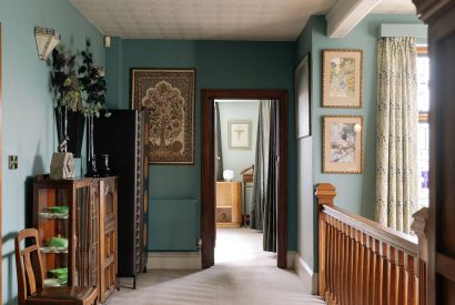 The hallway at Christie Mansion, Isle of Wight