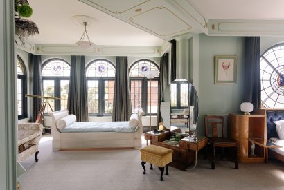 A bedroom at Christie Mansion, Isle of Wight