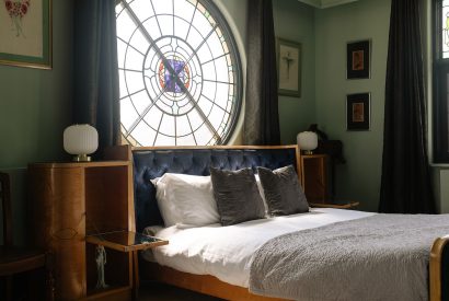 A bedroom at Christie Mansion, Isle of Wight