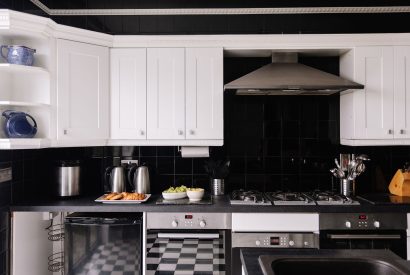The kitchen at Christie Mansion, Isle of Wight