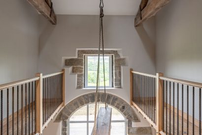 The hallway at Meadow Barn, Yorkshire