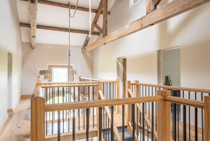 The hallway at Meadow Barn, Yorkshire