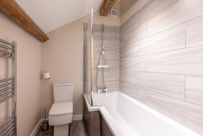 A bathroom at Meadow Barn, Yorkshire
