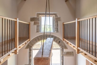 The hallway at Meadow Barn, Yorkshire