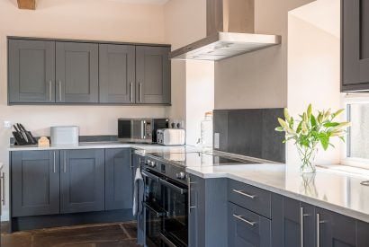 The kitchen at Meadow Barn, Yorkshire