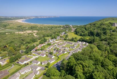 The sea view from Ty Seren, Gower