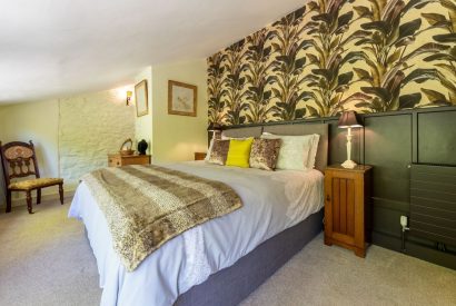 A double bedroom at Thatch Corner, Somerset