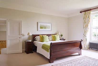 A double bedroom at Georgian House, Devon