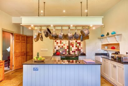 The kitchen at Georgian House, Devon