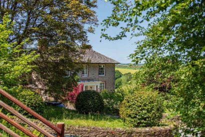 The countryside surrounding Georgian House, Devon