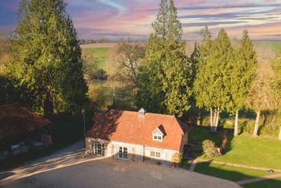 The exterior of Brightwaters Stables, Hampshire