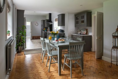 The kitchen at Hedge Farmhouse, Buckinghamshire