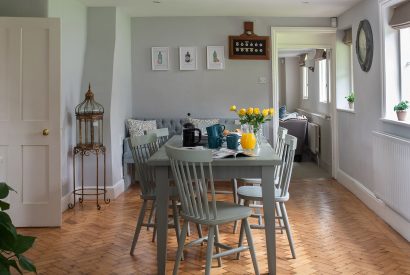 The kitchen at Hedge Farmhouse, Buckinghamshire