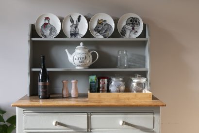The dining room at Hedge Farmhouse, Buckinghamshire