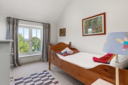 The childrens bedroom at Little Haven, Gower