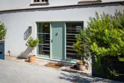 The entrance at Little Haven, Gower