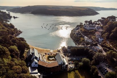 The beach at Ocean Eyes, Devon