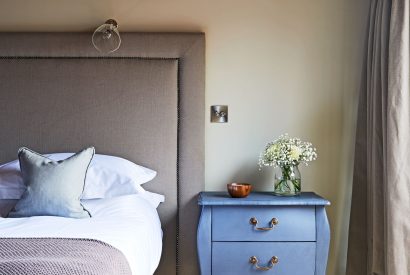 A bedroom at The Peacock, Ledbury