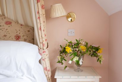 A double bedroom at Byron Cottage, Cotswolds