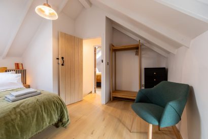 A double bedroom at Skylark, Bradworthy, Devon