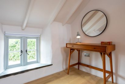 A bedroom at Skylark, Bradworthy, Devon