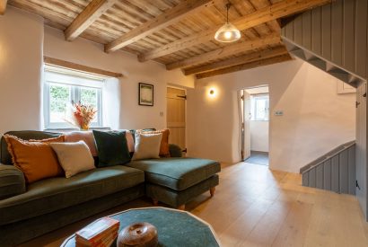 The snug at Skylark, Bradworthy, Devon
