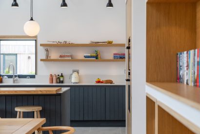 The kitchen at Skylark, Bradworthy, Devon