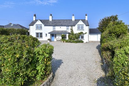 The driveway to Pen y Bryn, Abersoch