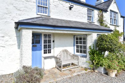 The front door at Pen y Bryn, Abersoch