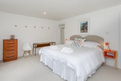 A superking size bedroom at Elysium House, Yorkshire Dales