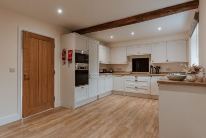 The kitchen at Galileo, Shropshire