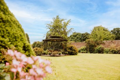 Outdoor space at The Equestrians, Shropshire