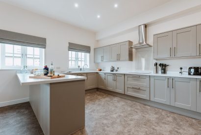 The kitchen at The Equestrians, Shropshire