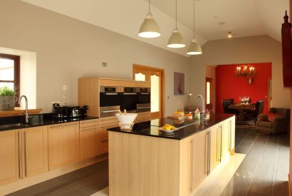 The kitchen at Stuart House, St Andrews