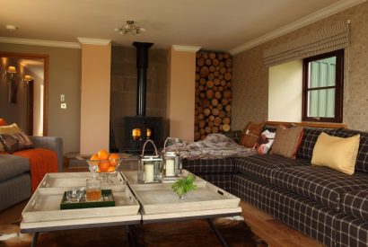 A reception room at Stuart House, St Andrews