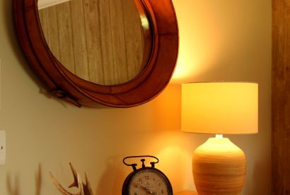 A bedroom at Stuart House, St Andrews