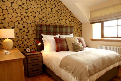 A super king size bedroom at Stuart House, St Andrews