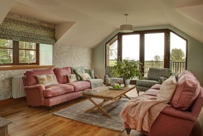 A reception room at Stuart House, St Andrews