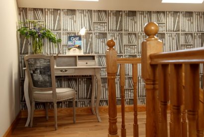 Desk space at Stuart House, St Andrews