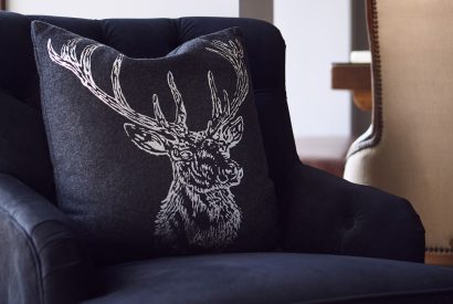 Seatiing area at Mackenzie House, St Andrews