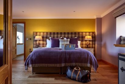 A super king-size bedroom at Mackenzie House, St Andrews