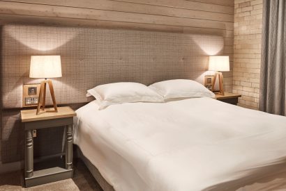 A king size bedroom at The Henson, Northumberland