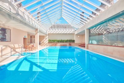 Use of the indoor swimming pool at Matfen Hall, Northumberland