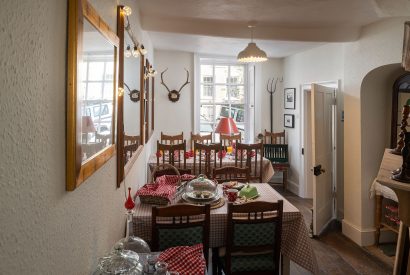 The dining room at 40 Mill Street, Ludlow